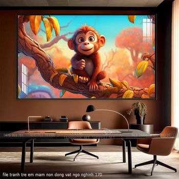 file tranh tre em mam non dong vat ngo nghinh 170