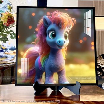 file tranh tre em mam non dong vat ngo nghinh 1705