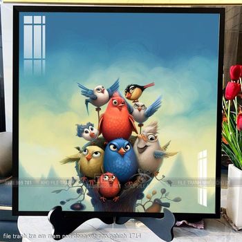 file tranh tre em mam non dong vat ngo nghinh 1714