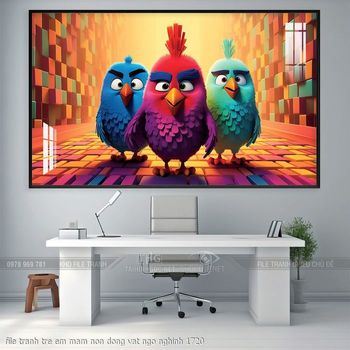 file tranh tre em mam non dong vat ngo nghinh 1720