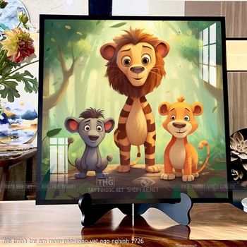 file tranh tre em mam non dong vat ngo nghinh 1726