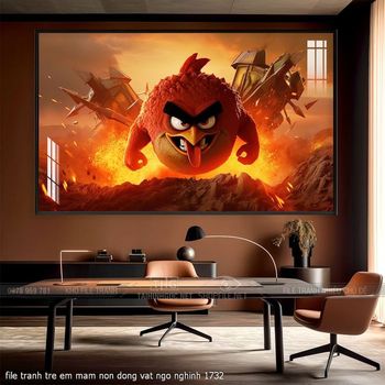 file tranh tre em mam non dong vat ngo nghinh 1732