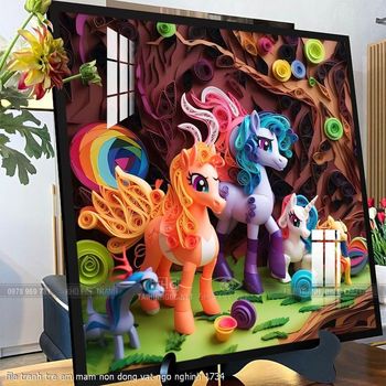 file tranh tre em mam non dong vat ngo nghinh 1734