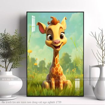 file tranh tre em mam non dong vat ngo nghinh 1739