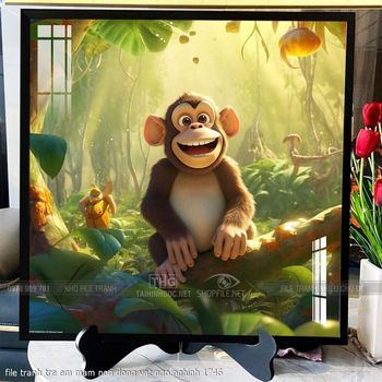 file tranh tre em mam non dong vat ngo nghinh 1746