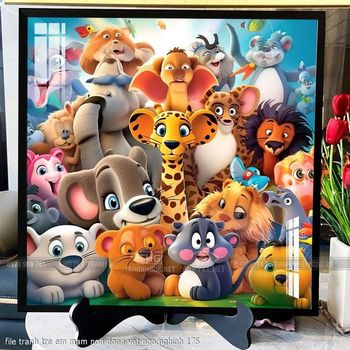 file tranh tre em mam non dong vat ngo nghinh 175