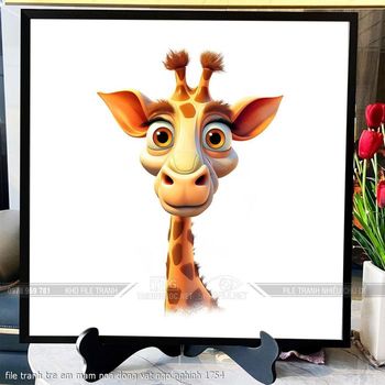 file tranh tre em mam non dong vat ngo nghinh 1754