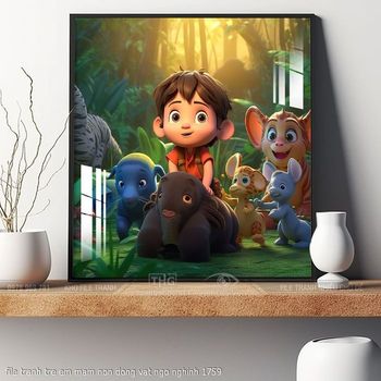 file tranh tre em mam non dong vat ngo nghinh 1759