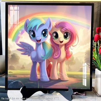 file tranh tre em mam non dong vat ngo nghinh 1772