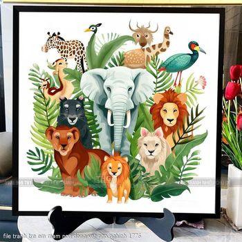 file tranh tre em mam non dong vat ngo nghinh 1776