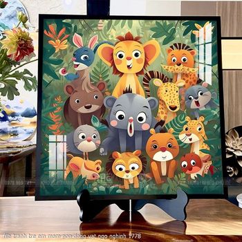 file tranh tre em mam non dong vat ngo nghinh 1778