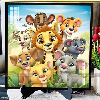 file tranh tre em mam non dong vat ngo nghinh 1784