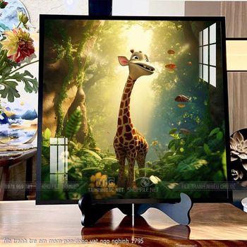 file tranh tre em mam non dong vat ngo nghinh 1795