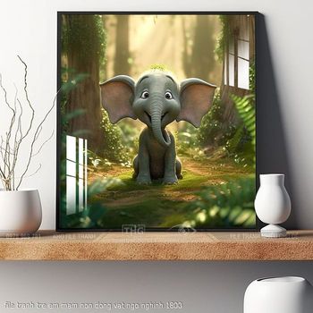 file tranh tre em mam non dong vat ngo nghinh 1800