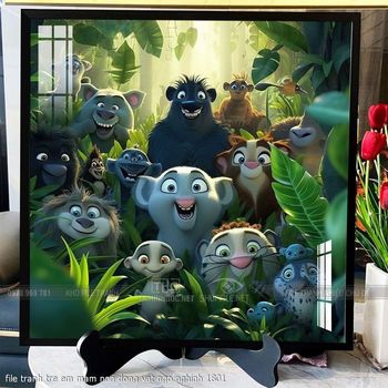 file tranh tre em mam non dong vat ngo nghinh 1801