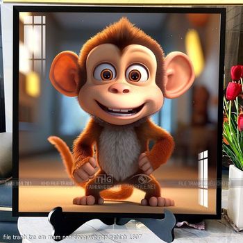 file tranh tre em mam non dong vat ngo nghinh 1807