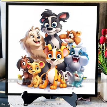 file tranh tre em mam non dong vat ngo nghinh 1819