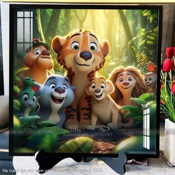 file tranh tre em mam non dong vat ngo nghinh 1836