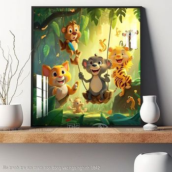 file tranh tre em mam non dong vat ngo nghinh 1842