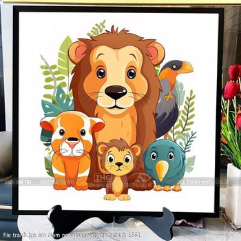 file tranh tre em mam non dong vat ngo nghinh 1861