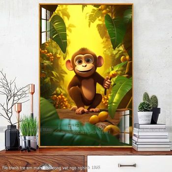 file tranh tre em mam non dong vat ngo nghinh 1865