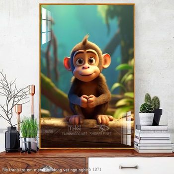 file tranh tre em mam non dong vat ngo nghinh 1871