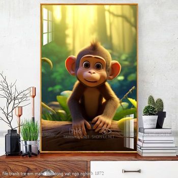 file tranh tre em mam non dong vat ngo nghinh 1872