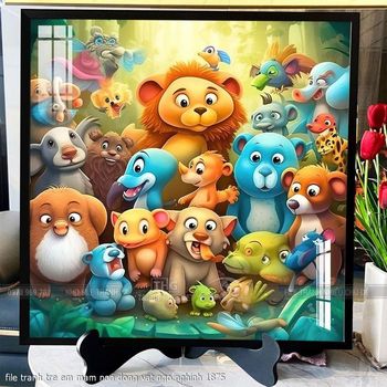 file tranh tre em mam non dong vat ngo nghinh 1875