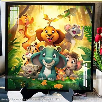 file tranh tre em mam non dong vat ngo nghinh 1883