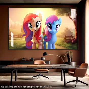 file tranh tre em mam non dong vat ngo nghinh 1886