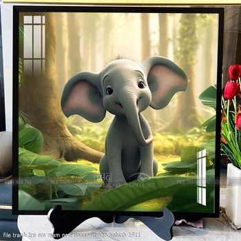 file tranh tre em mam non dong vat ngo nghinh 1911