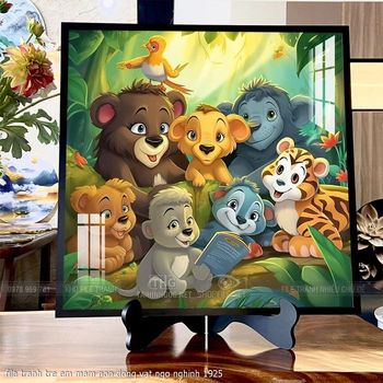 file tranh tre em mam non dong vat ngo nghinh 1925