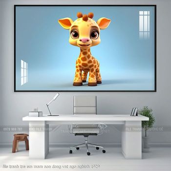 file tranh tre em mam non dong vat ngo nghinh 1929