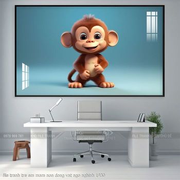 file tranh tre em mam non dong vat ngo nghinh 1930