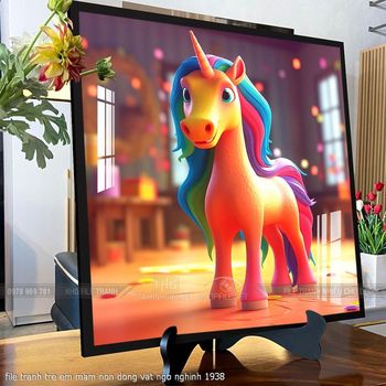 file tranh tre em mam non dong vat ngo nghinh 1938