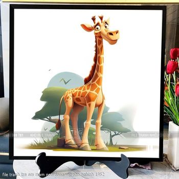 file tranh tre em mam non dong vat ngo nghinh 1952