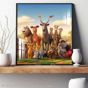 file tranh tre em mam non dong vat ngo nghinh 1958