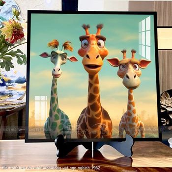 file tranh tre em mam non dong vat ngo nghinh 1962