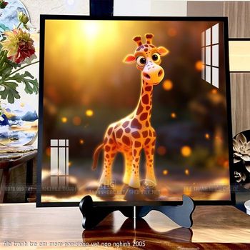 file tranh tre em mam non dong vat ngo nghinh 2005