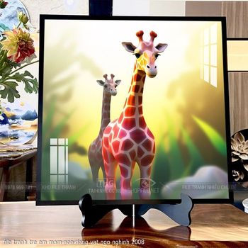 file tranh tre em mam non dong vat ngo nghinh 2008