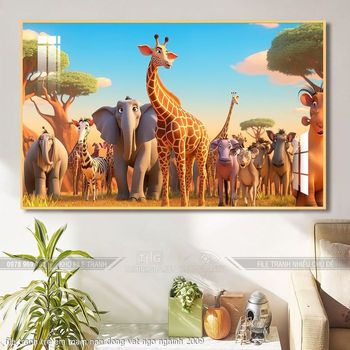 file tranh tre em mam non dong vat ngo nghinh 2009