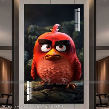 file tranh tre em mam non dong vat ngo nghinh 2012