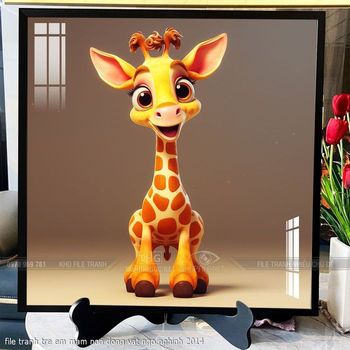 file tranh tre em mam non dong vat ngo nghinh 2014