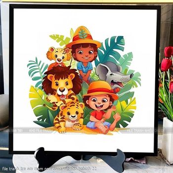 file tranh tre em mam non dong vat ngo nghinh 22