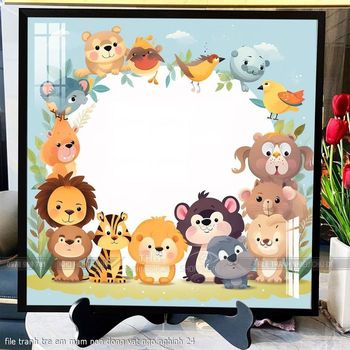 file tranh tre em mam non dong vat ngo nghinh 24