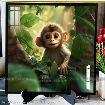 file tranh tre em mam non dong vat ngo nghinh 326