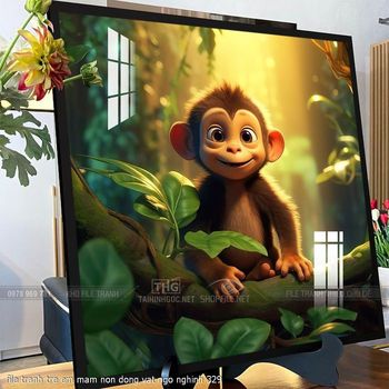 file tranh tre em mam non dong vat ngo nghinh 329