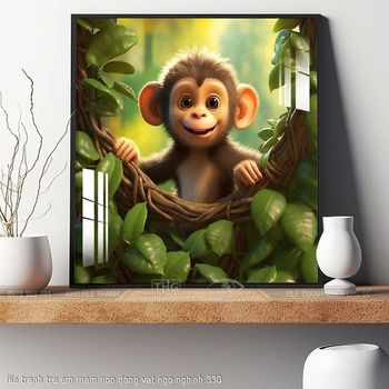 file tranh tre em mam non dong vat ngo nghinh 330