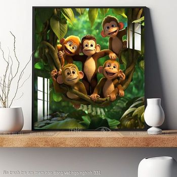 file tranh tre em mam non dong vat ngo nghinh 331