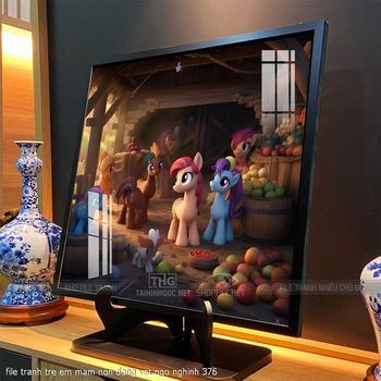 file tranh tre em mam non dong vat ngo nghinh 376